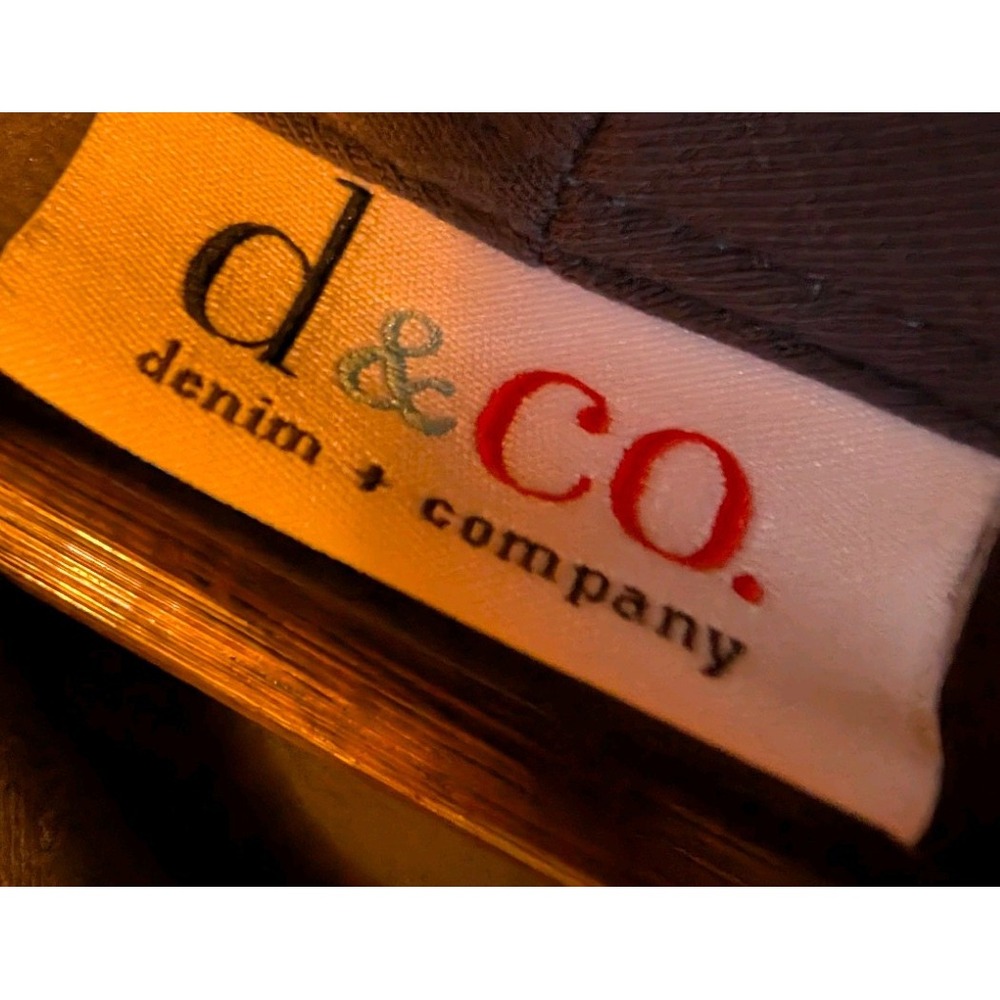 Denim & Co.‎ Wrap Front Cardigan with Single Button Closure- Size M Cotton blend - Picture 6 of 9